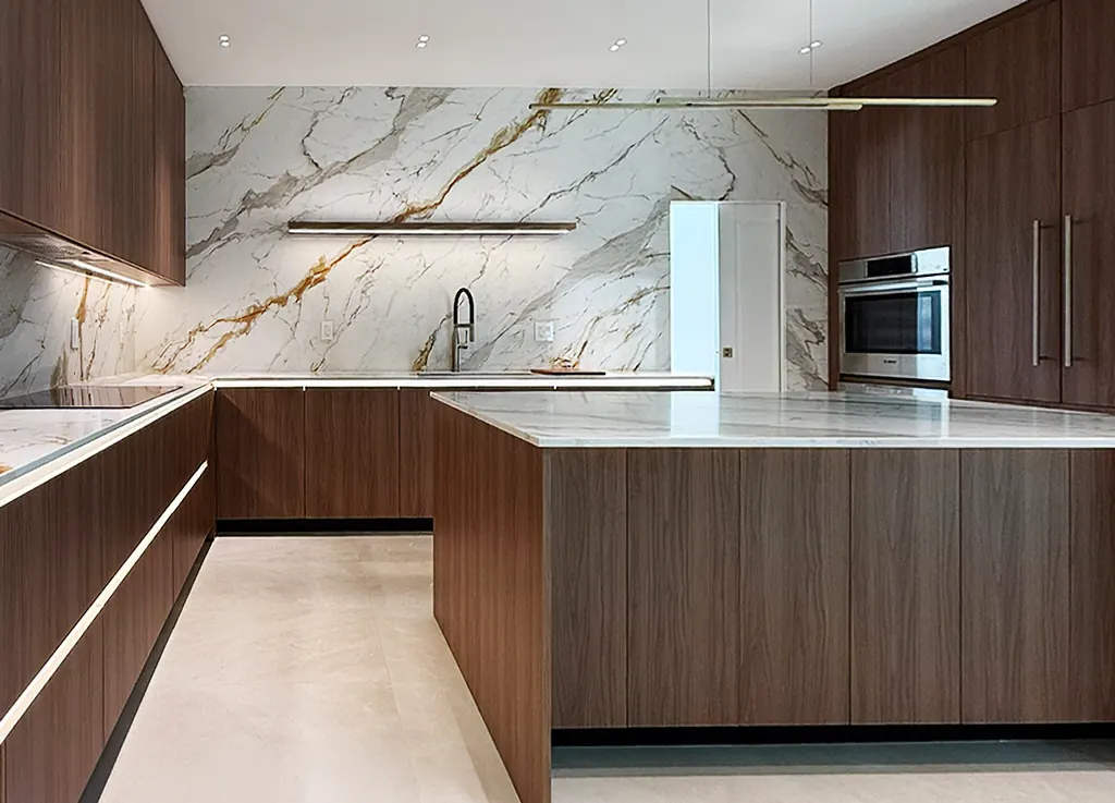 Breathtaking modern luxury kitchen after remodel